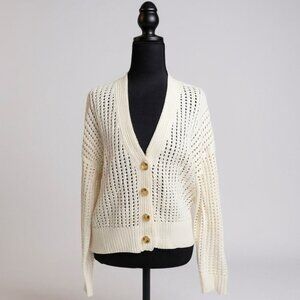 GREYLIN Cable Knit Oversized Cardigan Size Medium NWOT